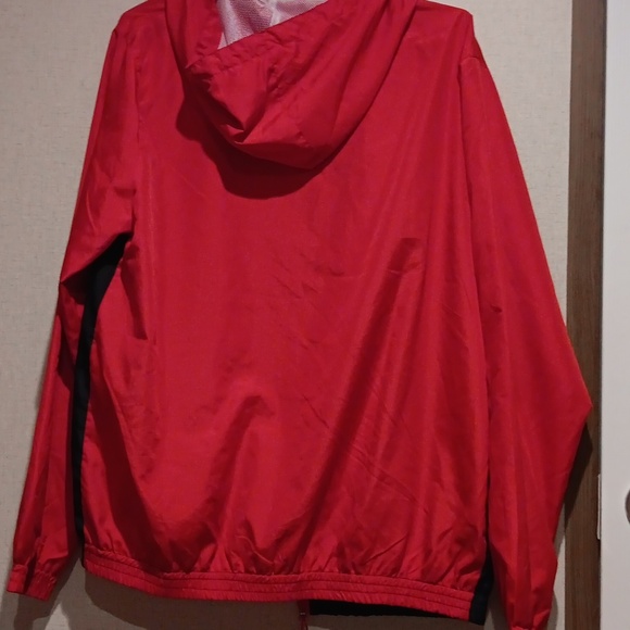 Parish Nation Full Zip Windbreaker Hooded Jacket Men's Size L - Picture 8 of 8